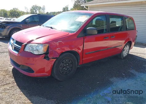 2015 Dodge Grand Caravan American Value Pkg from USA, damaged, VIN 2C4RDGBG5FR558357